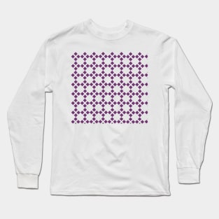 Square pattern Long Sleeve T-Shirt